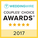 Wedding Wire Couples Choice Badge 2017