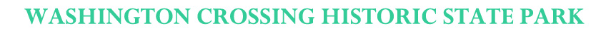 Host your event at Washington Crossing State Park - Titusville NJ